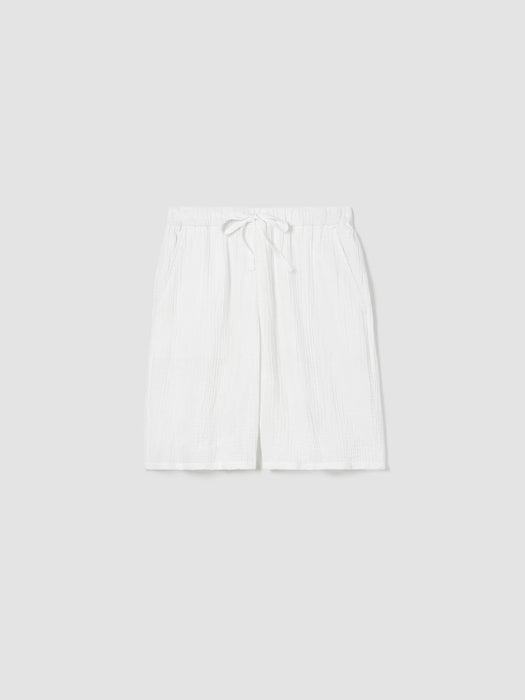 Organic Cotton Lofty Gauze Shorts