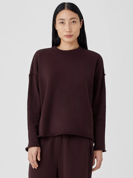 Organic Cotton French Terry Box-Top