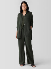 Organic Cotton Lofty Gauze Straight Pant