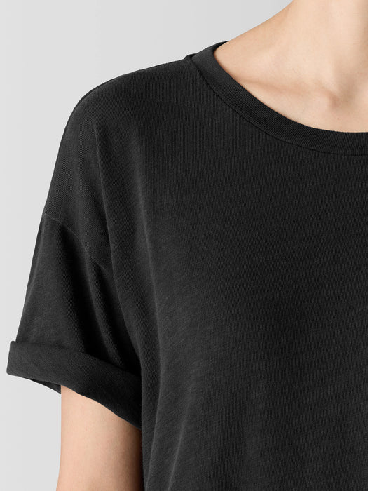 Cozy Organic Cotton Slub Tee