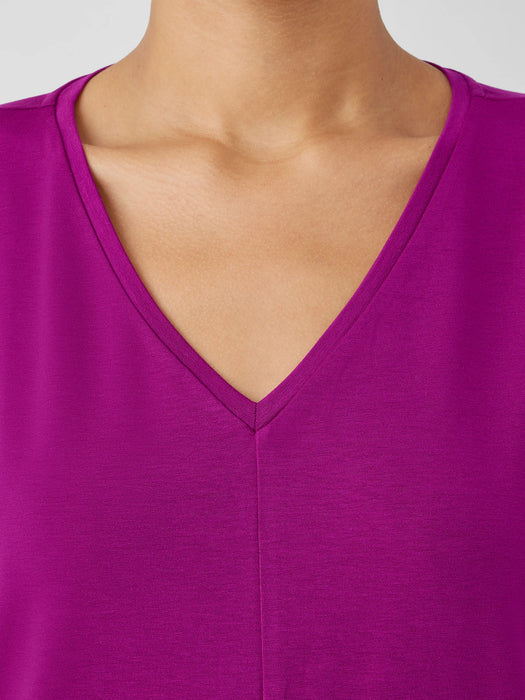 Fine Jersey Dolman-Sleeve Top