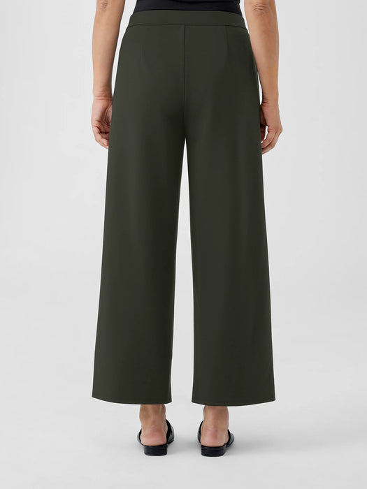 Washable Flex Ponte Wide-Leg Pant