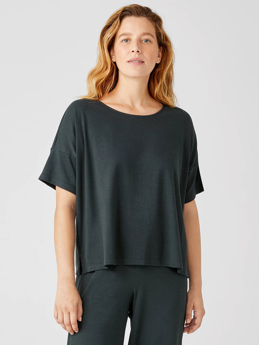 Organic Cotton Interlock Sleep Tee