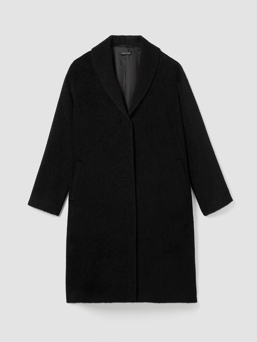 Alpaca Luxe Shawl Collar Coat