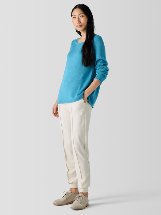 Peruvian Cotton Blend Bateau Neck Top