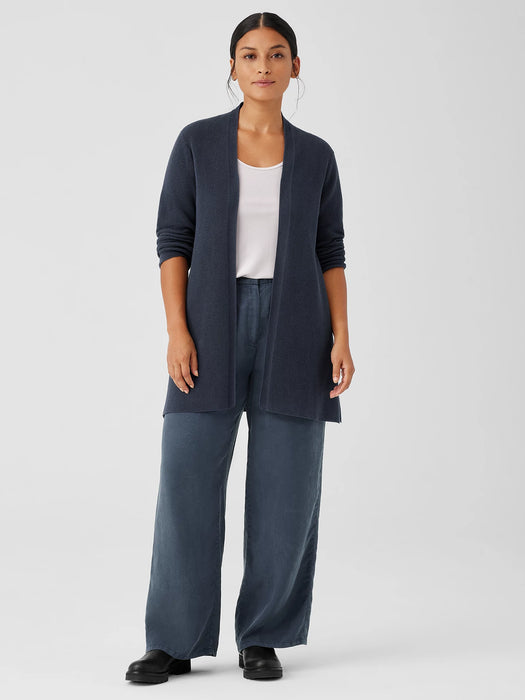 Peruvian Organic Cotton Crepe Cardigan
