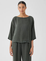Sandwashed Twill&nbsp;Box-Top