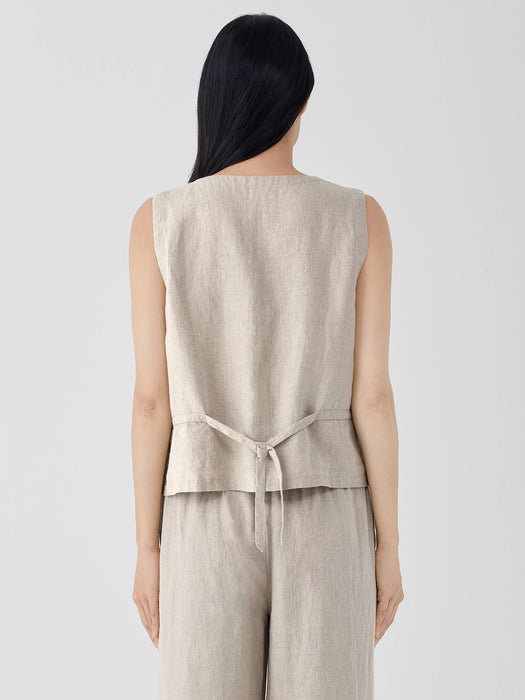 Organic Linen Vest
