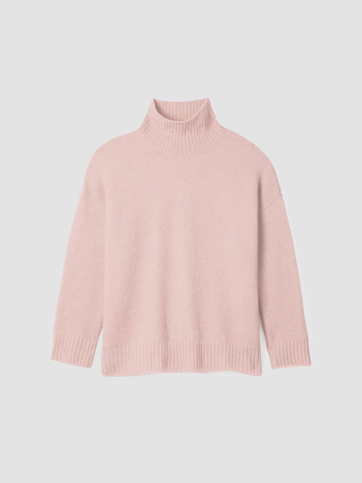 Cashmere Silk Bliss Turtleneck Box-Top