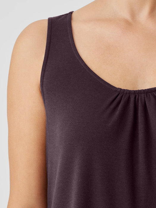 Organic Cotton Interlock Scoop Neck Sleep Dress