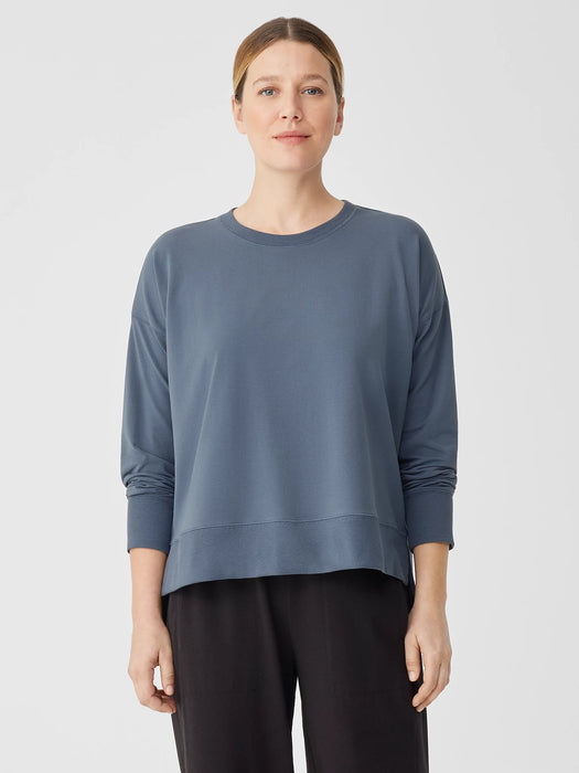 Pima Cotton Stretch Jersey Box-Top