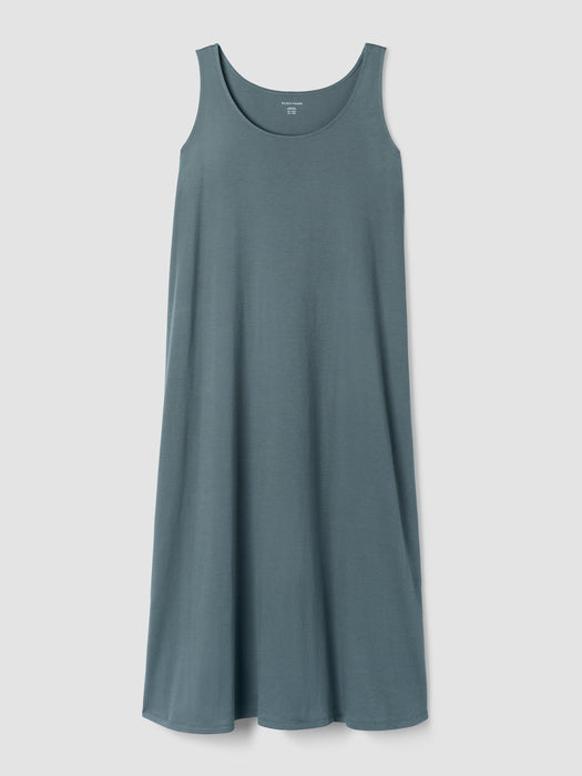 Organic Cotton Interlock Tank Sleep Dress