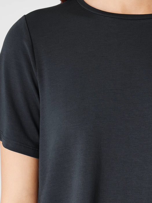 Fine Jersey Crew Neck Tee