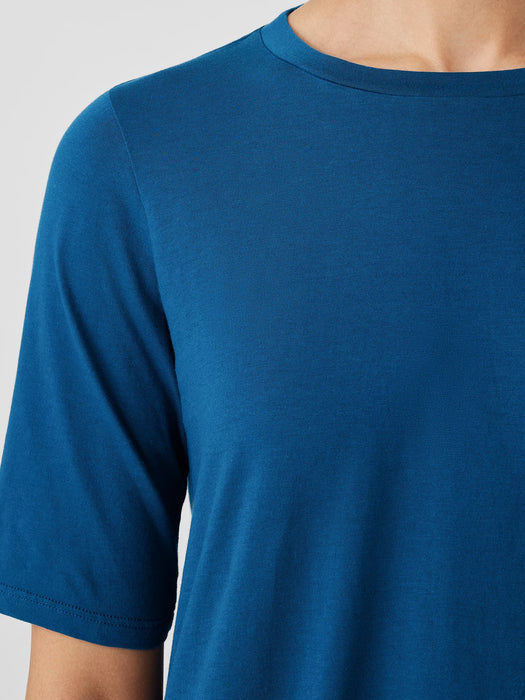 Organic Pima Cotton Jersey Long Tee