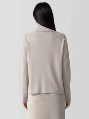 Italian Cashmere Turtleneck Top
