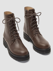 Coin Leather Bootie