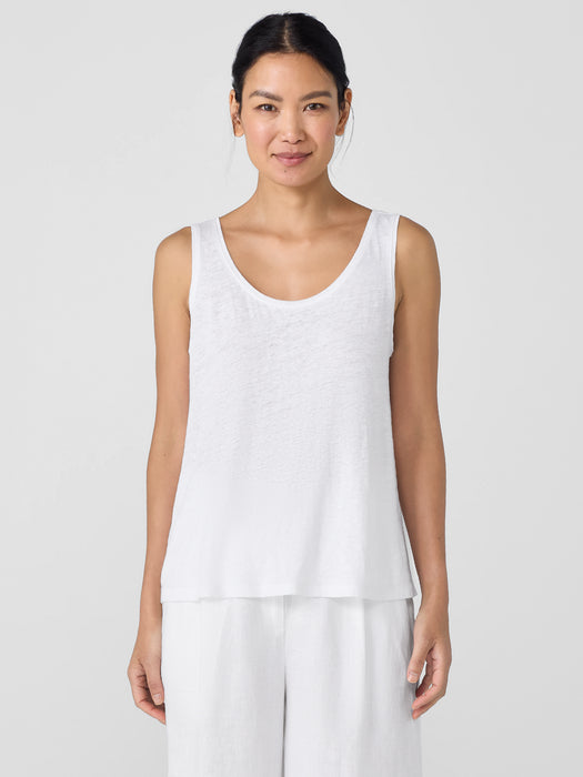 Organic Linen Jersey Tank