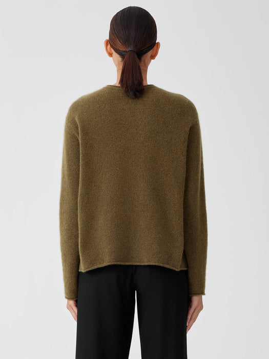 Cashmere Silk Bliss Crew Neck Top