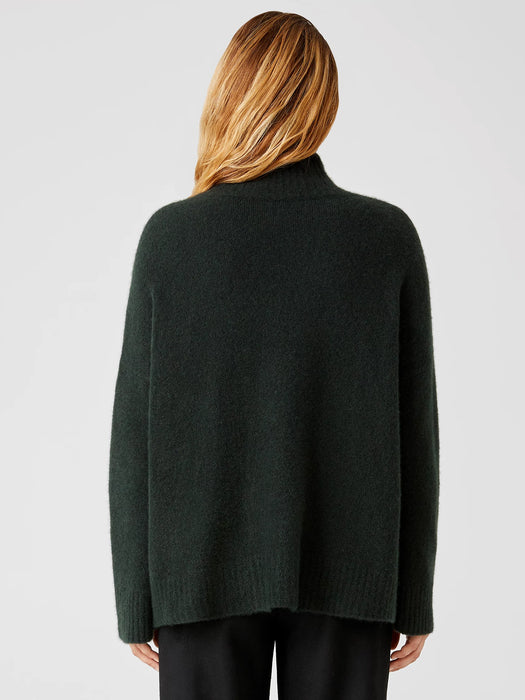 Cashmere Silk Bliss Turtleneck Box-Top