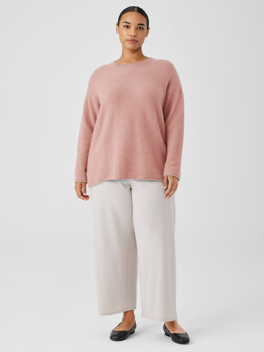 Cashmere Silk Bliss Crew Neck Top