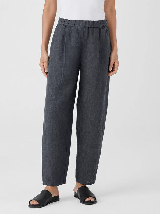 Washed Organic Linen D&eacute;lav&eacute; Lantern Pant
