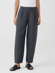 Washed Organic Linen D&eacute;lav&eacute; Lantern Pant