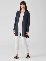 Peruvian Organic Cotton Crepe Cardigan
