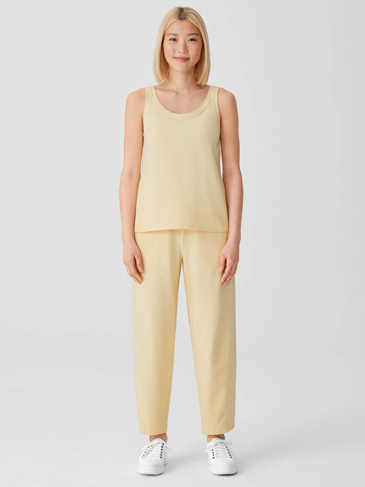 Traceable Cotton Jersey Scoop Neck Tank