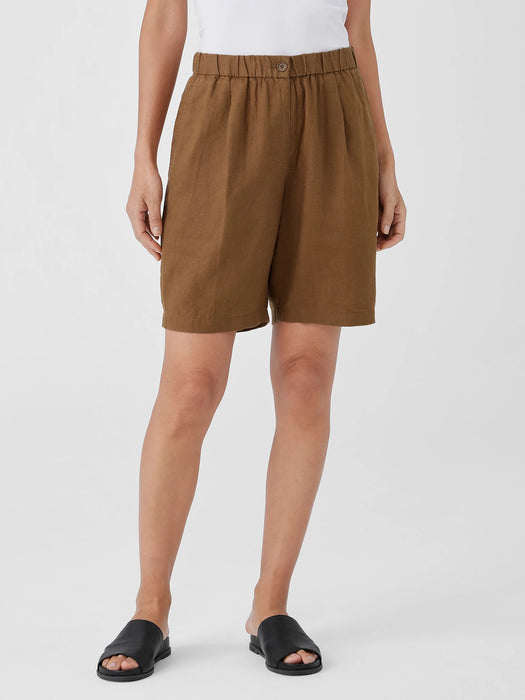 Organic Linen Shorts