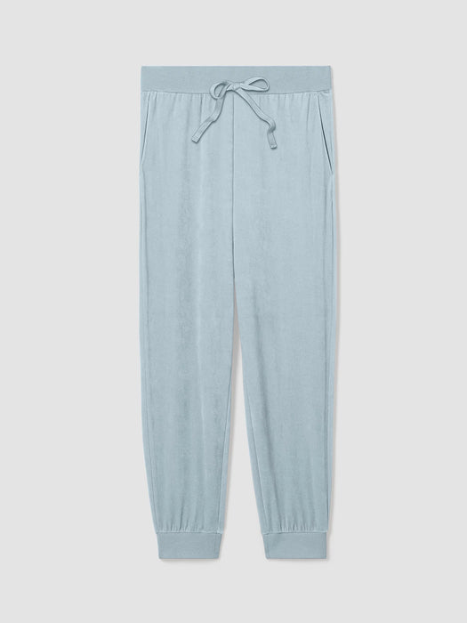 Cozy Velour Knit Jogger Pant