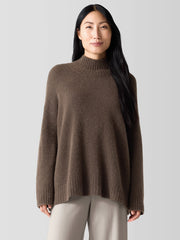 Cashmere Silk Bliss Turtleneck Box-Top