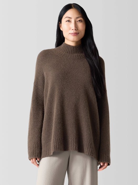 Cashmere Silk Bliss Turtleneck Box-Top