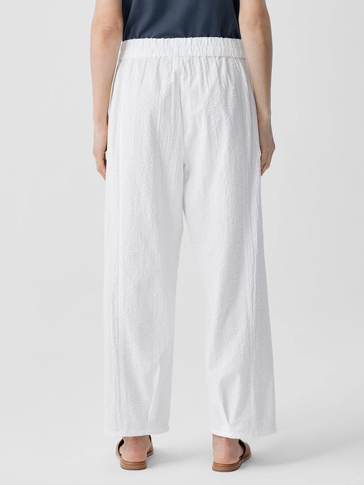 Organic Cotton Ripple Lantern Pant