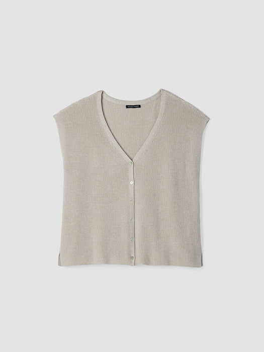 Peruvian Organic Cotton Crepe Vest
