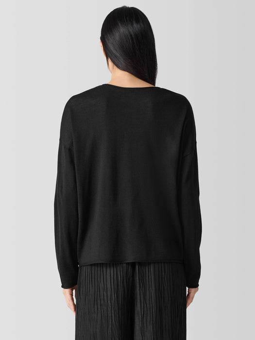 Fine Merino Box-Top in Regenerative Wool
