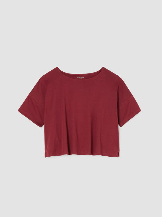 Organic Cotton Interlock Sleep Tee
