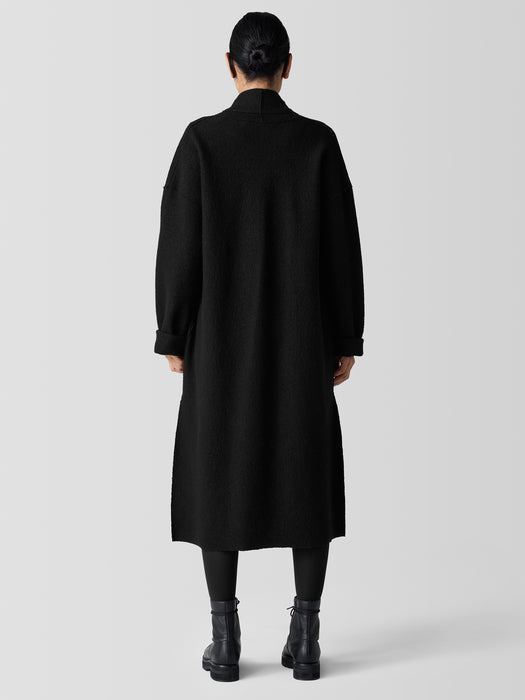 Lightweight Boiled Wool Icon Coat in Regenerative Wool