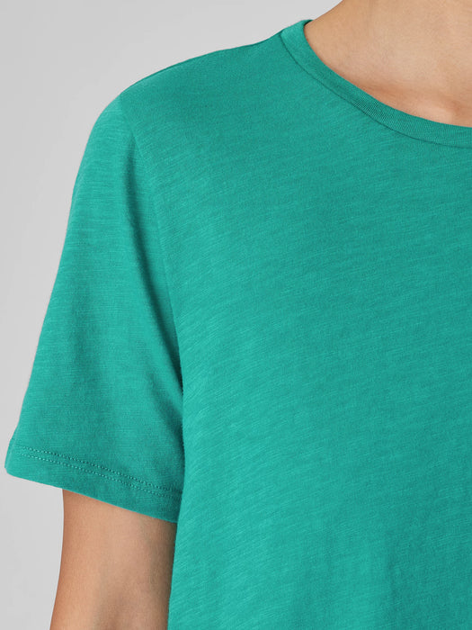 Organic Cotton Slubby Jersey Tee