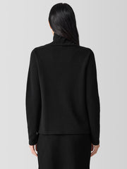 Italian Cashmere Turtleneck Top