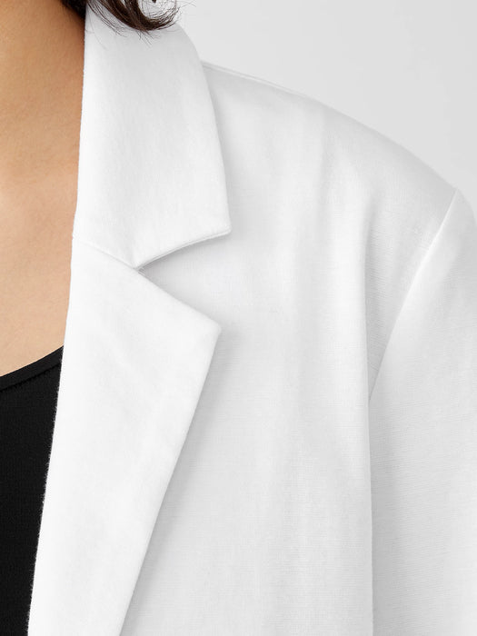 Cotton Ponte Blazer