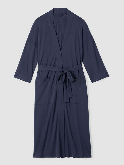 Organic Cotton Interlock Sleep Robe