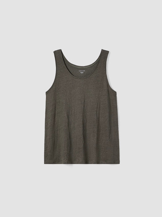 Organic Linen Jersey Tank