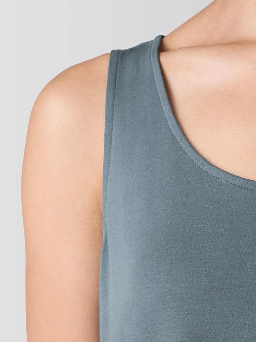 Organic Cotton Interlock Tank Sleep Dress