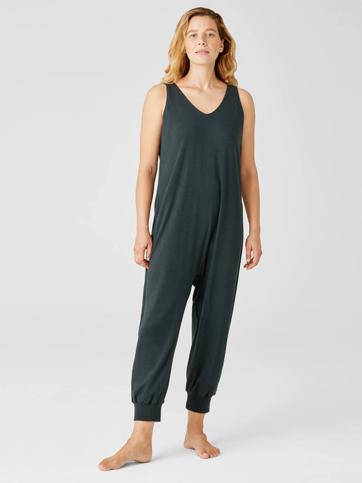 Organic Cotton Interlock Sleep Jumpsuit