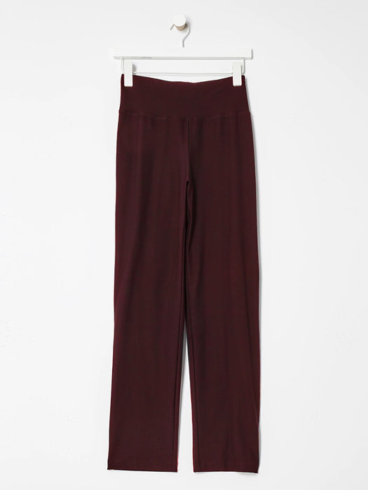 Washable Stretch Crepe High Waisted Pant