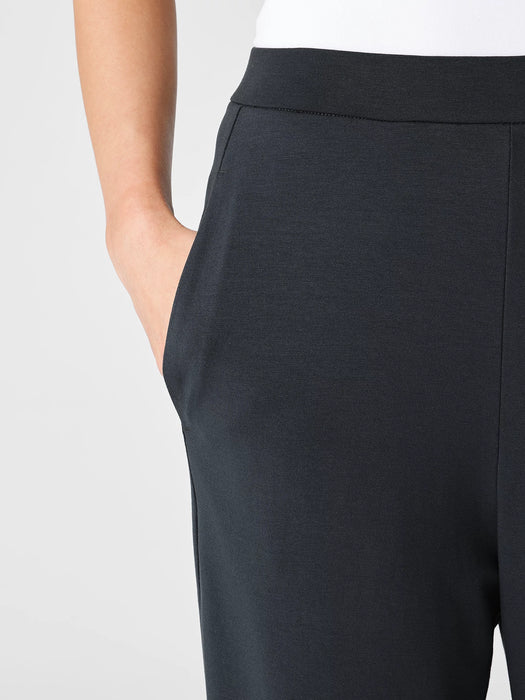 Stretch Jersey Knit Slouchy Pant