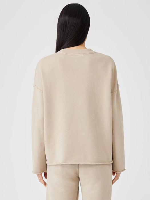 Organic Cotton French Terry Box-Top