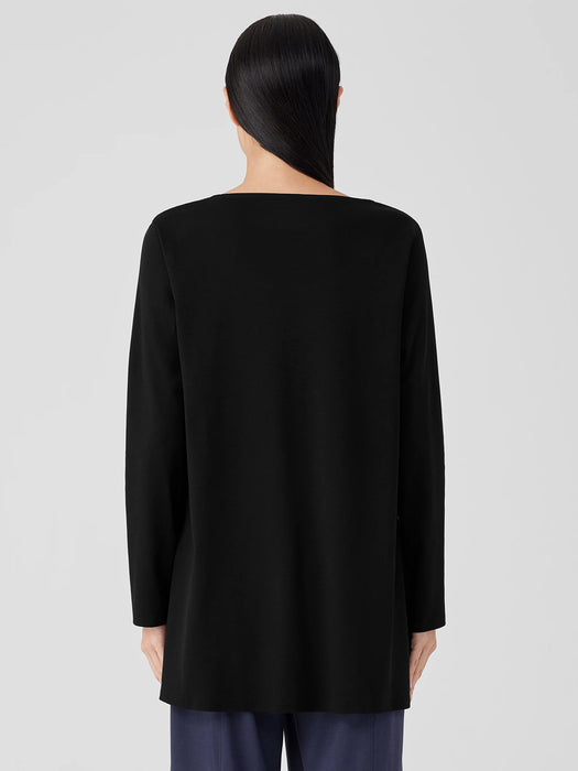 Organic Cotton Interlock Long Sleep Top