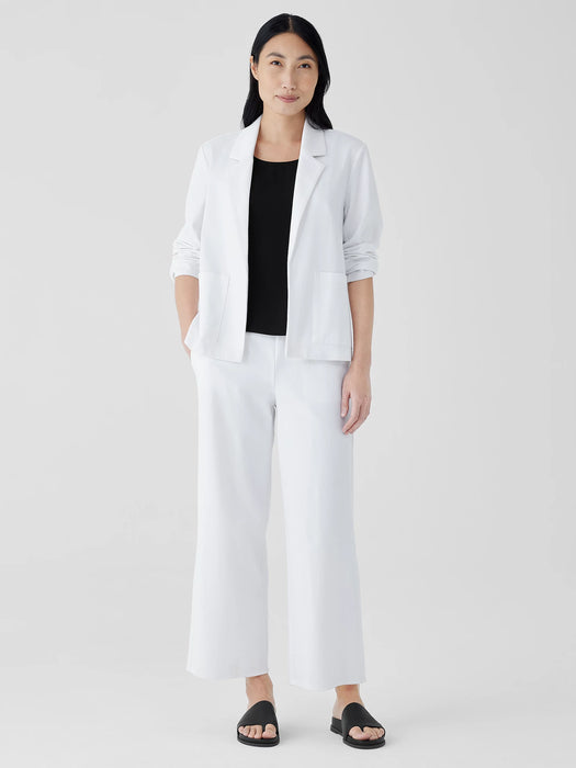 Cotton Ponte Blazer