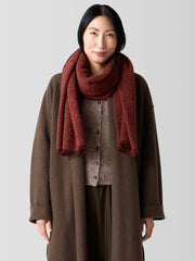 Fluffy Boucle Scarf